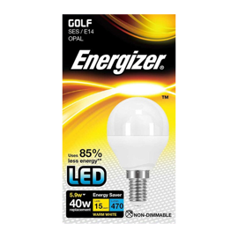 Energizer E14 LED Mini Globe 4,9w 470Lumen (40w)
